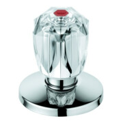 Grohe Corps supérieur 11542 1/2" pour vannes encastrées Poignée Brillant marquage rouge chrome
