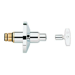 Grohe Corps supérieur 11550 1/2" pour vannes encastrées avec clé à ergot chrome