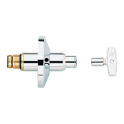 Grohe Corps supérieur 11550 1/2" pour vannes encastrées avec clé à ergot chrome