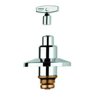 Grohe Corps supérieur 11551 3/4" pour vannes encastrées avec clé à ergot chrome