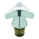 Grohe Corps supérieur 45969 avec poignée Trecorn marquage rouge 1/2" chrome-1