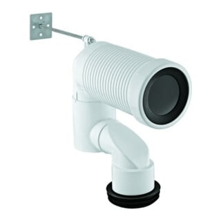 Grohe Coude d'évacuation WC céramique 20-25 cm, vertical, réglable