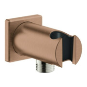 Grohe Coude mural Rainshower 1/2", avec douchette, carré, acier inox brossé