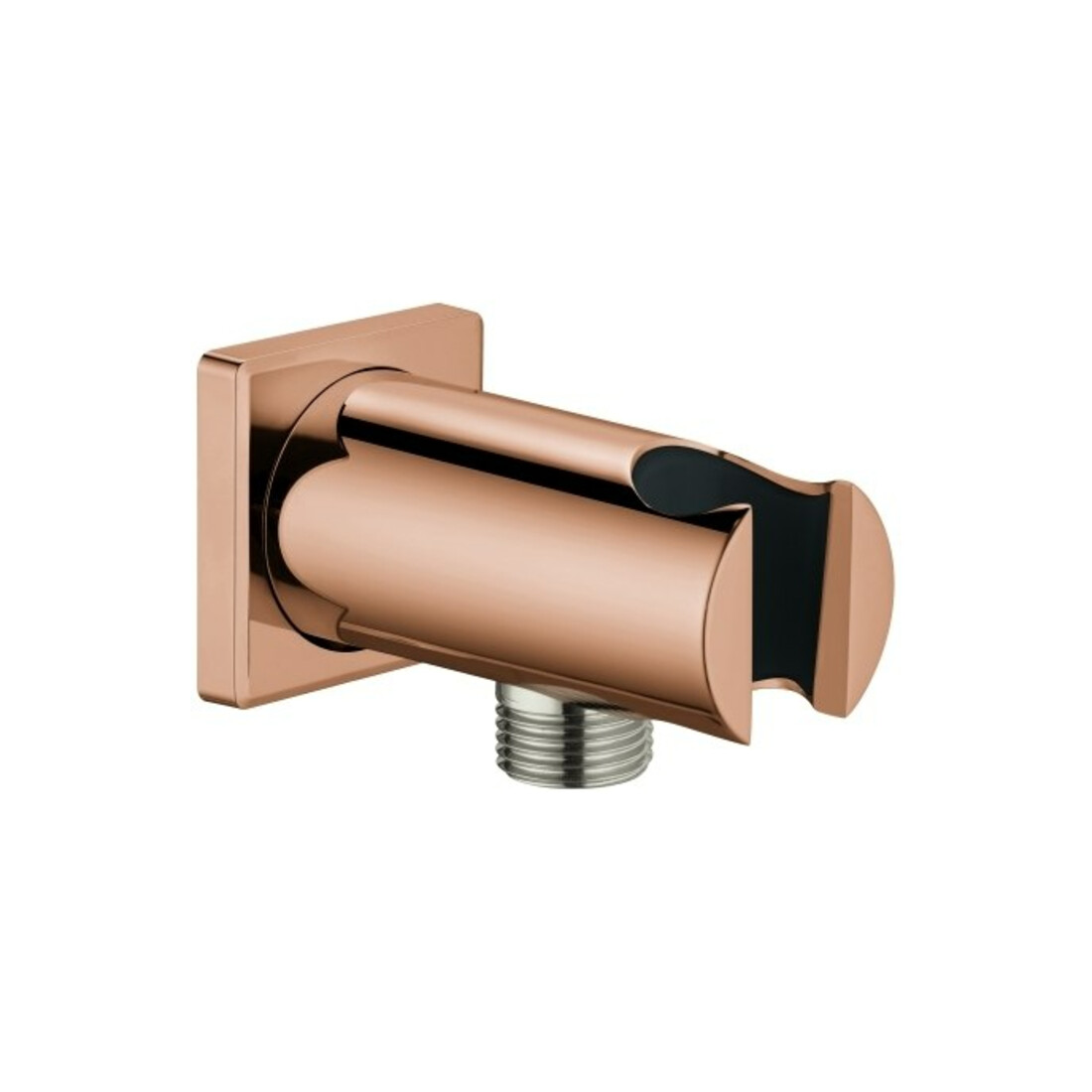 Grohe Coude mural Rainshower 1/2", avec douchette, rosace carrée, blanc suns