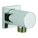 Grohe Coude mural Rainshower 1/2", rosace carrée, chrome-1