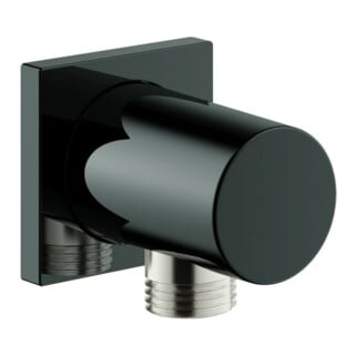 Grohe Coude mural Rainshower 1/2", rosace carrée, graphite dur