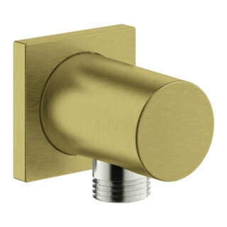 Grohe Coude mural Rainshower 1/2, rosace d'angle, cool sunrise brossé