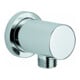 Grohe Coude mural Rainshower 1/2", rosace ronde, chrome-1
