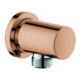 Grohe Coude mural Rainshower 1/2", rosace ronde, warm sunset-1