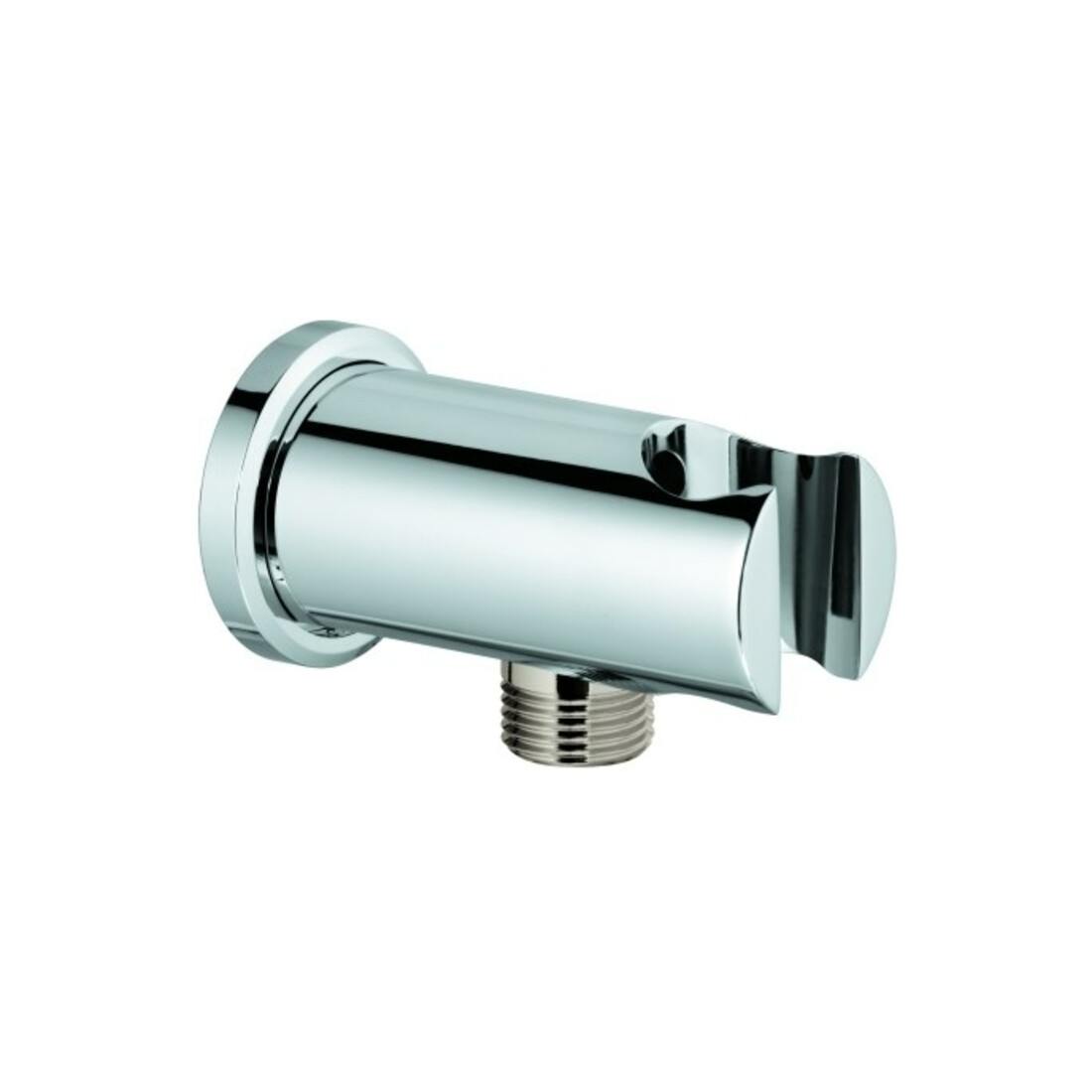 Grohe Coudes de sortie murale Rainshower 1/2" avec support de douche murale, rond, chrome