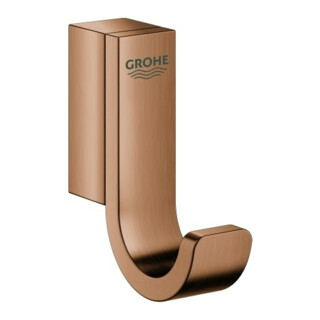 Grohe Crochet de peignoir Selection warm sunset brossé, simple