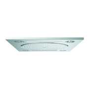 Grohe DBrause Rainshower F-Series 15 38,1x45,6cm, mit 3 Strahlarten, chrom