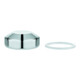 Grohe Deckel 43104 komplett für WC-Druckspüler Aufputz chrom-1
