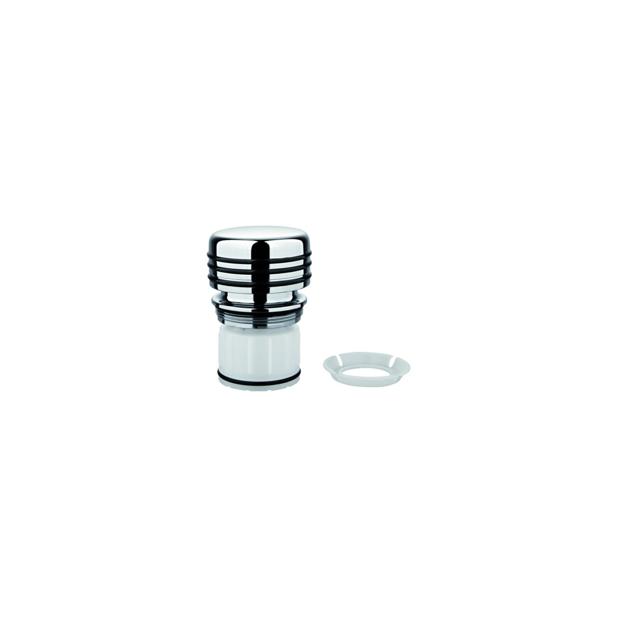 Grohe Deckel 43247 komplett für Rondo A.S. chrom