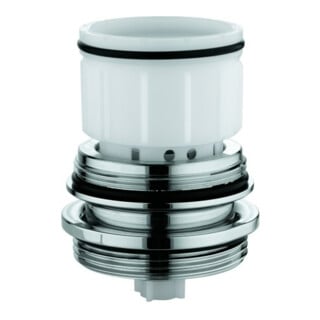 Grohe Deckel 43248 komplett für Rondo A.S. mit Gewindering metall