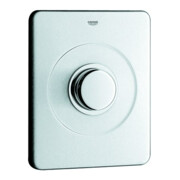 Grohe Deckplatte 43193 mit Druckknopfbetätigung edelstahl