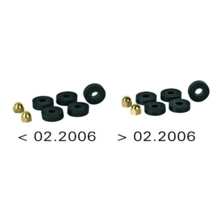 Grohe Dichtung und Hutmutter 45054 für Oberteil 3/8
