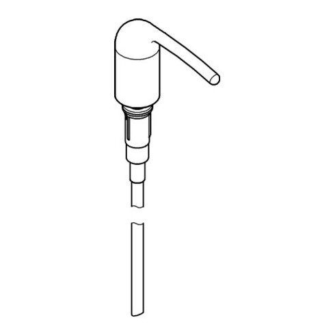 Grohe Dispositif de pompe 48171 chromé
