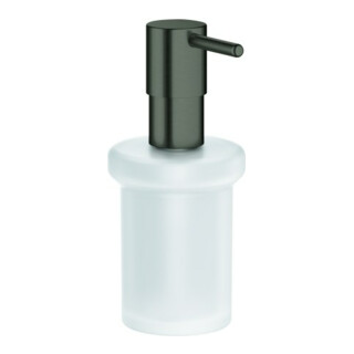 Grohe Distributeur de savon Essentials graphite dur brossé, pour support