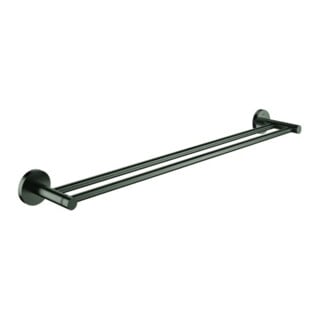 Grohe Doppel-Badetuchhalter Essentials 60cm, verd. Befestig., hd graph. geb.