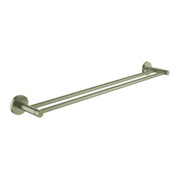 Grohe Doppel-Badetuchhalter Essentials 60cm, verd. Befestig., nickel gebürstet