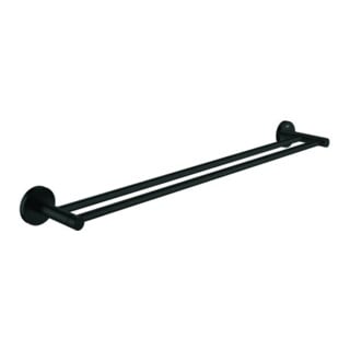 Grohe Doppel-Badetuchhalter Essentials 60cm, verdeckte Befestigung, matt black
