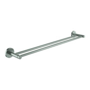 Grohe Doppel-Badetuchhalter Essentials 60cm, verdeckte Befestigung, supersteel