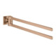 Grohe Doppel-Handtuchhalter Allure warm suns geb., 460mm, schwenkbar 90Grad-1