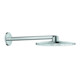 Grohe Douche de tête Rainshower SmartActive 310 chrome, bras de douche 43 cm, 2 types d'acier-1