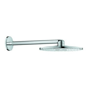 Grohe Douche de tête Rainshower SmartActive 310 chrome, bras de douche 43 cm, 2 types d'acier