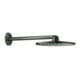 Grohe Douche de tête Rainshower SmartActive 310 H graphite brossé, bras 43 cm, 2 jets acier-1