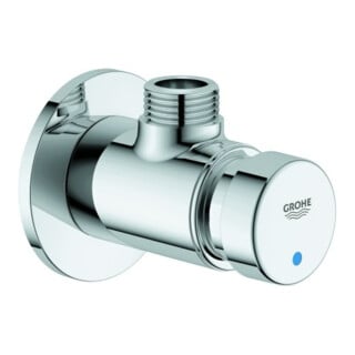 Grohe Douchette à fermeture automatique Euroeco CT 1/2", marquage bleu/rouge, chrome
