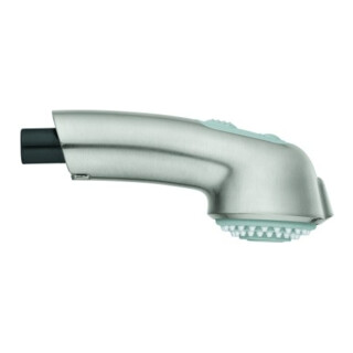 Grohe Douchette de rinçage 46656 supersteel/gris nuit