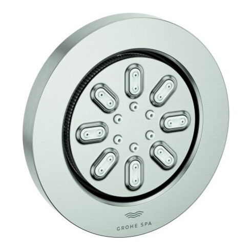 Grohe Douchette latérale Rainshower Aqua 7,5 cm, 2 types d'acier, supersteel
