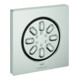 Grohe Douchette latérale Rainshower Aqua Cube 7,5x7,5 cm, 2 types d'acier, supersteel-1
