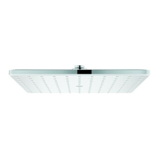 Grohe Douchette Rainshower 310 Mono Cube blanc lunaire, sans limiteur de débit