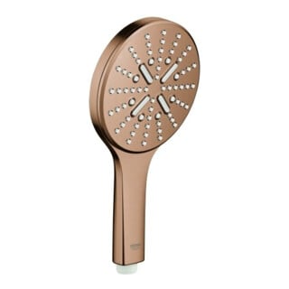 Grohe Douchette Rainshower SmartActive 130 3 jets, débit 9,5 l/min, blanc solaire