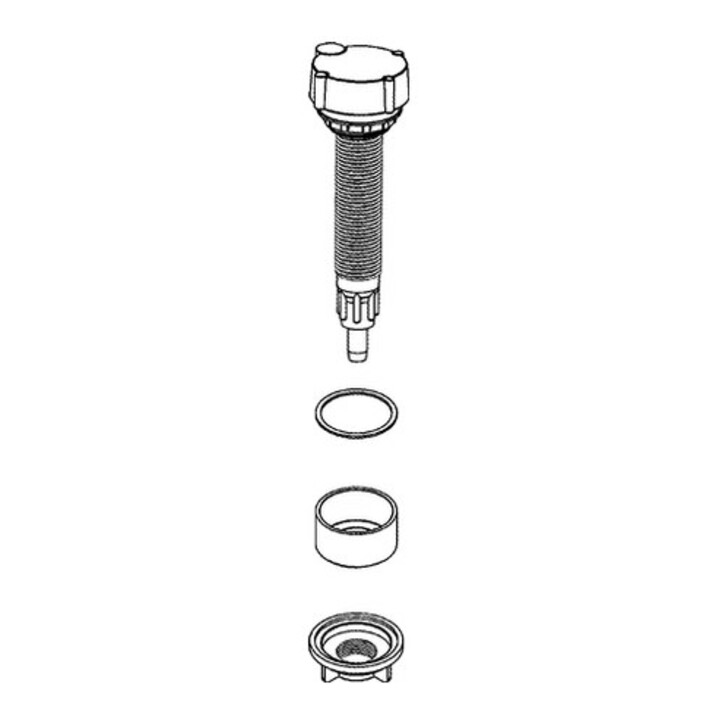 Grohe Drehgriff 42573 für Küchenspüle edelstahl