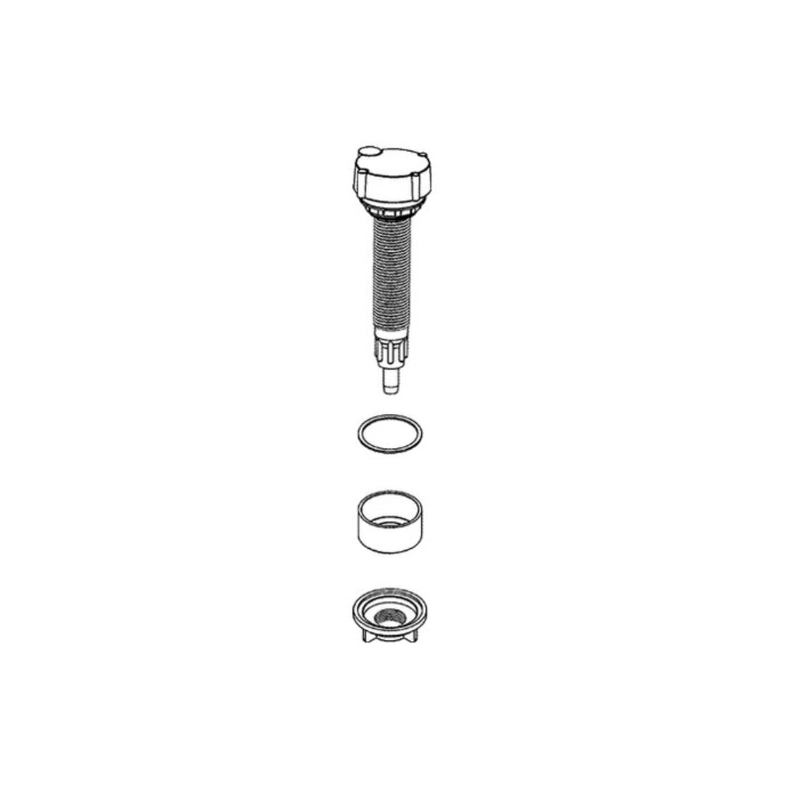 Grohe Drehgriff 42573 für Küchenspüle edelstahl
