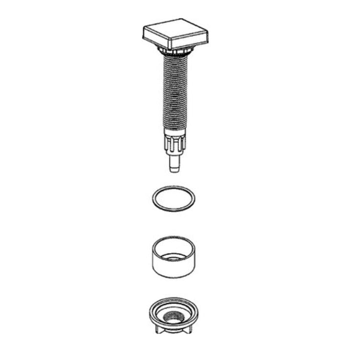 Grohe Drehgriff 42574 für Küchenspüle edelstahl