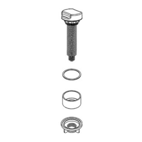 Grohe Drehgriff 42575 für Küchenspüle edelstahl