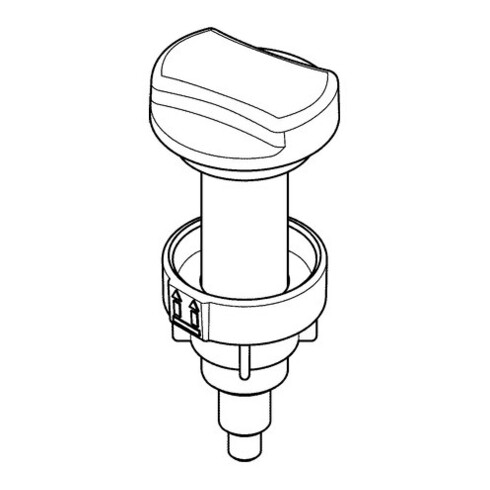 Grohe Drehgriff 42587 für Küchenspülen edelstahl