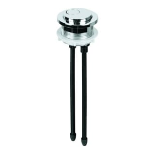 Grohe Druckknopf 49526 2-Mengen für Keramik-Spülkasten chrom