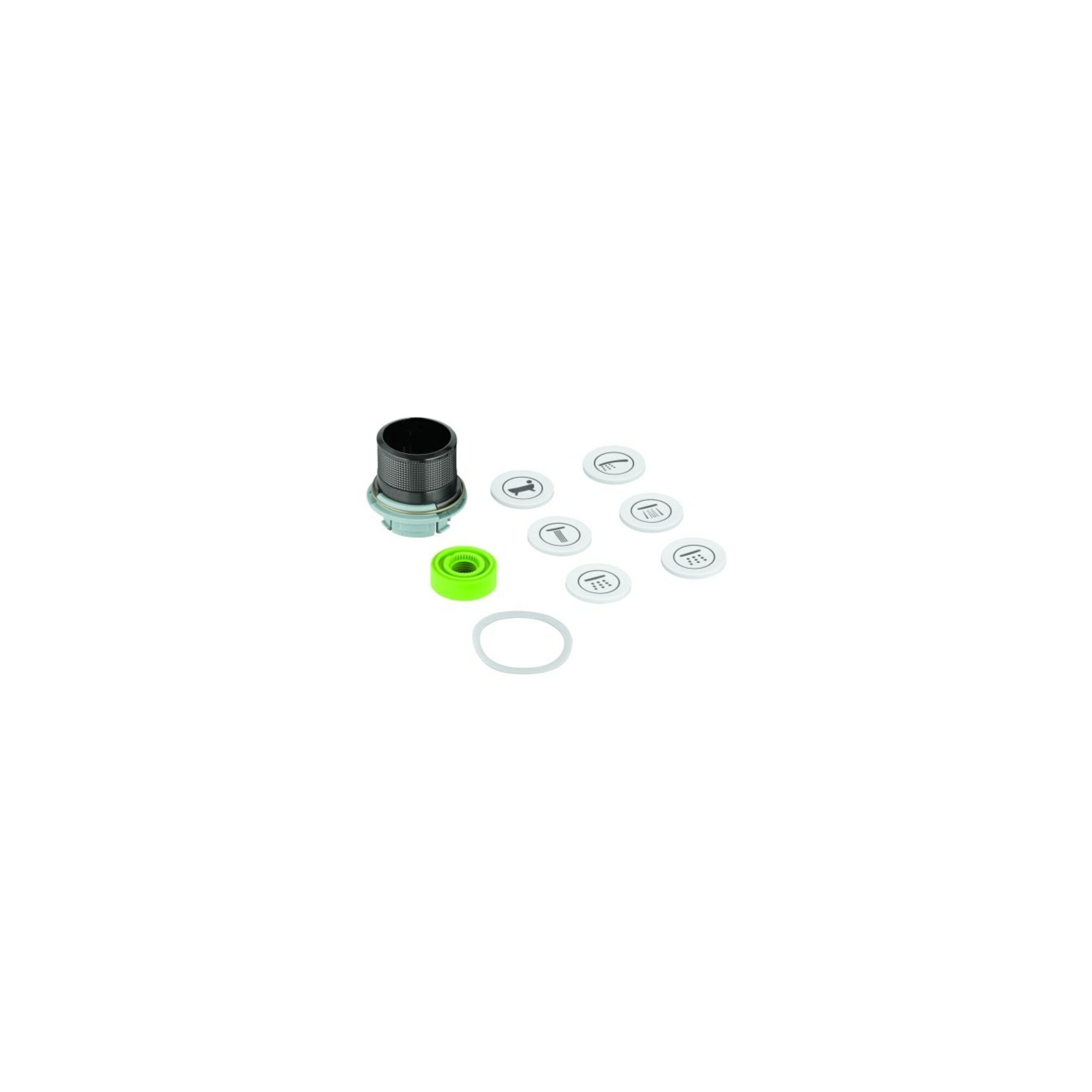 Grohe Druckknopfbetätigung 48361 für SmartControl UP hard graphite geb.