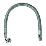Grohe Druckschlauch 45461 flexibel M12x1 x 1"x3/8" chrom