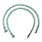 Grohe Druckschlauch 45484 3/8" x 484mm 2 Stück chrom