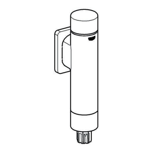Grohe Druckspüler Rondo A.S. für WC, DN 20 chrom
