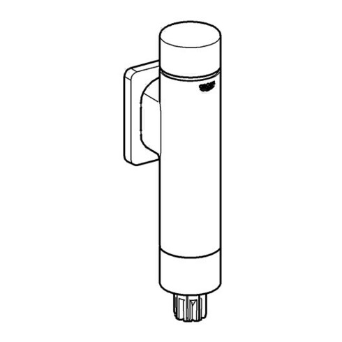 Grohe Druckspüler Rondo A.S. für WC, DN 20 chrom