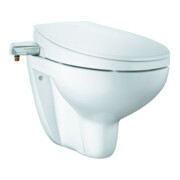 Grohe Dusch-WC Aufsatz Bau Keramik 2-in-1 Set, Sitz mit Deckel, alpinweiß