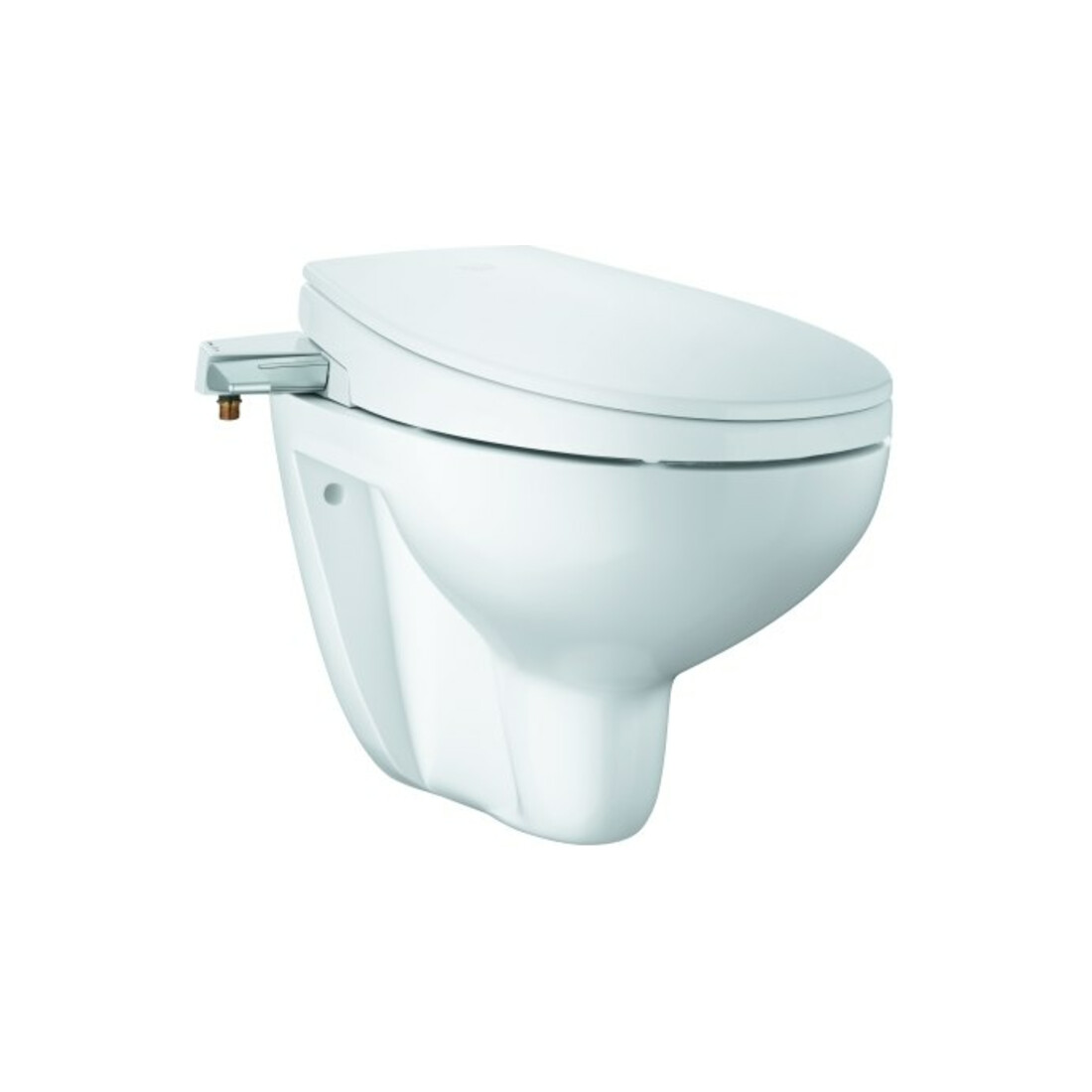 Grohe Dusch-WC Cuvette Bau Céramique 2-en-1, Abattant avec couvercle, blanc alpin